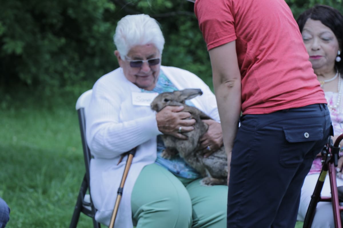 Easterseals NH Adult day manchester participants take a trip to Beaver Brook